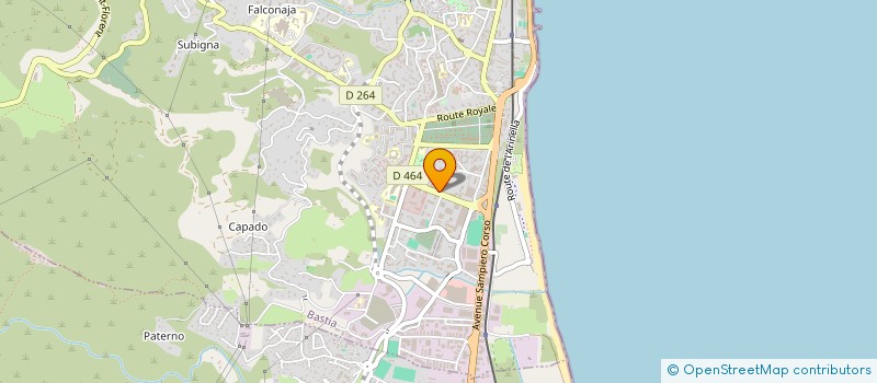 localisation de l'entreprise MONSIEUR MOUHSINE MSAAD à BASTIA