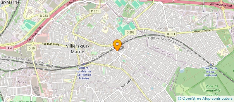 localisation de l'entreprise MONSIEUR MOUHSINE SAAD à VILLIERS-SUR-MARNE