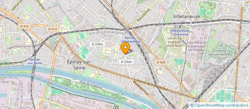localisation de l'entreprise MONSIEUR MOUHSSINE BOUADDI à EPINAY-SUR-SEINE
