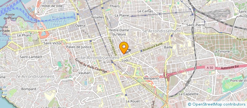 localisation de l'entreprise MONSIEUR MOUHSSINE EL-AMRAOUI à MARSEILLE