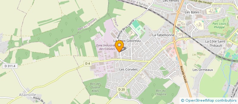 localisation de l'entreprise MONSIEUR MOUHSSINE HABIBI à VERNOUILLET