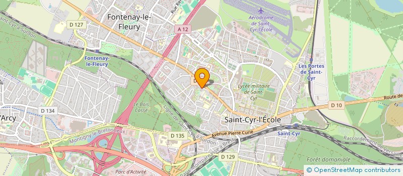 localisation de l'entreprise MONSIEUR MOUHSSINE NAIT TELHAK à SAINT-CYR-L'ECOLE