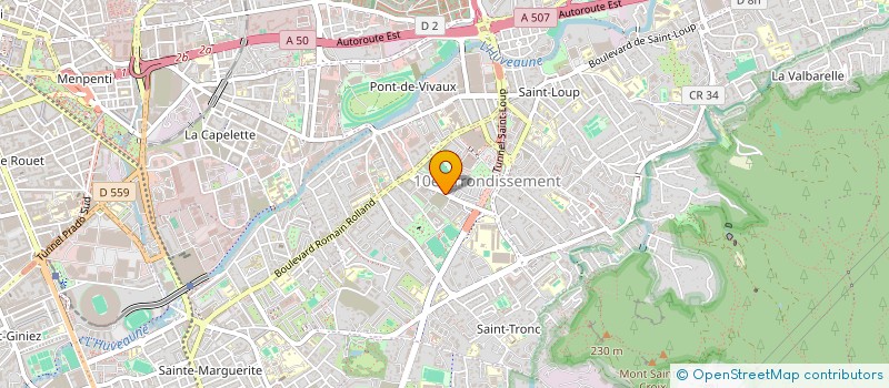localisation de l'entreprise MONSIEUR MOUHTARE CHAKIRA à MARSEILLE