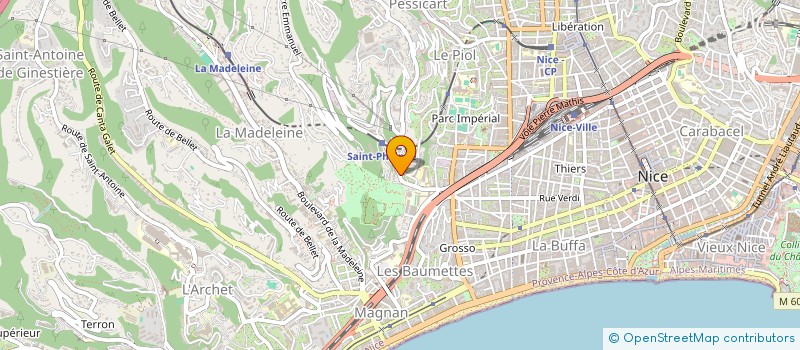 localisation de l'entreprise MONSIEUR MOUKHAMED-ALI PACHAIEV à NICE