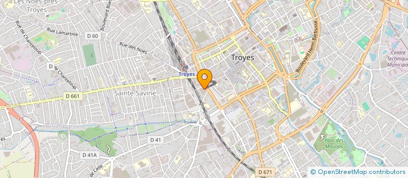 localisation de l'entreprise MONSIEUR MOUKHLES AL MHANA  TROYES