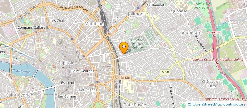 localisation de l'entreprise MONSIEUR MOUKIM MOHAMED THANE  TOULOUSE