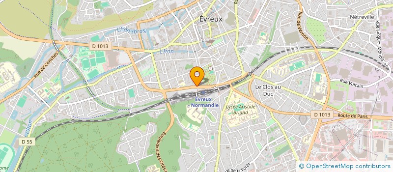 localisation de l'entreprise MONSIEUR MOUKRI MOURAD  EVREUX