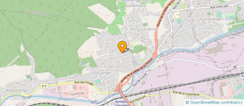 localisation de l'entreprise MONSIEUR MOULA YAHIAOUI  CLOUANGE