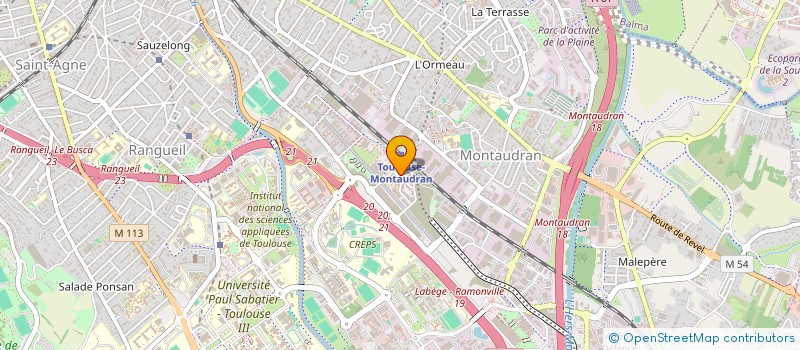 localisation de l'entreprise MONSIEUR MOULAY ABBAD à TOULOUSE