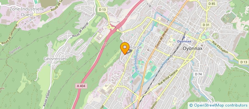 localisation de l'entreprise MONSIEUR MOULAY ABOULGHIT à OYONNAX