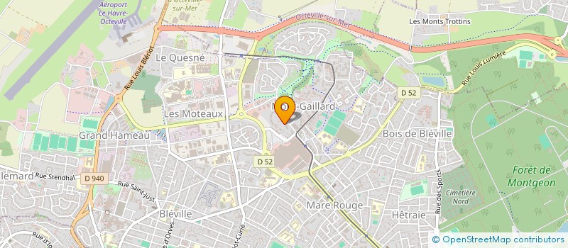 localisation de l'entreprise MONSIEUR MOULAY AHMED EL HAMDOU OMARI  LE HAVRE