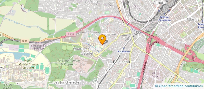 localisation de l'entreprise MONSIEUR MOULAY ATTAIAA  PALAISEAU