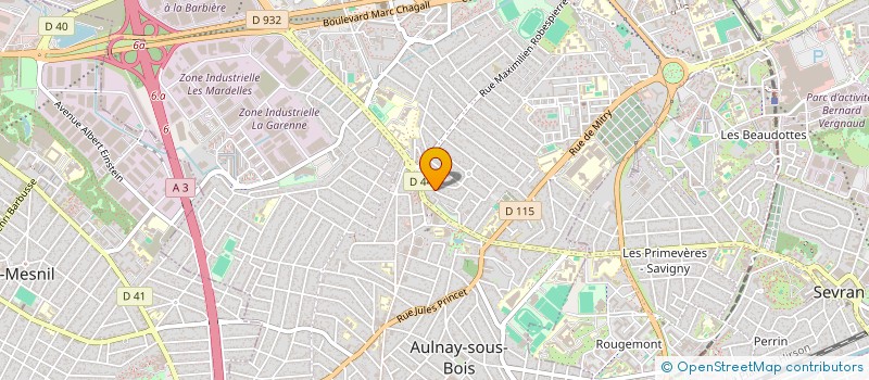 localisation de l'entreprise MONSIEUR MOULAY AYATILLAH  AULNAY-SOUS-BOIS