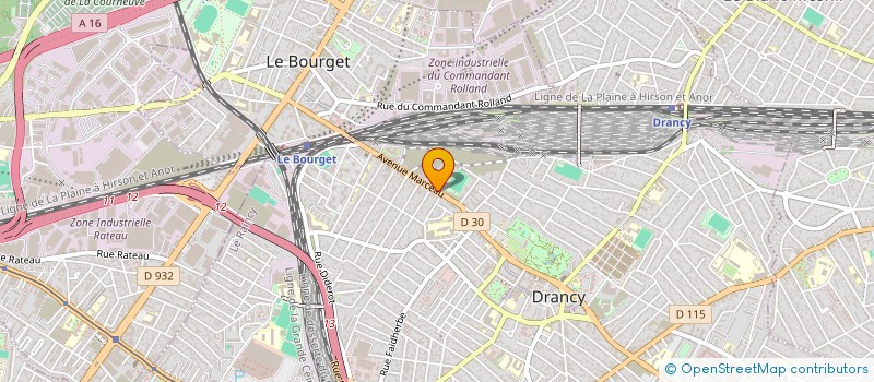 localisation de l'entreprise MONSIEUR MOULAY AZIZI  DRANCY