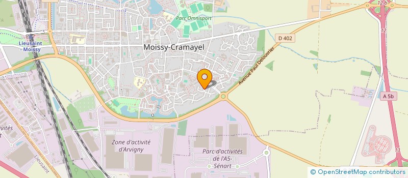 localisation de l'entreprise MONSIEUR MOULAY BABA ALAL à MOISSY-CRAMAYEL
