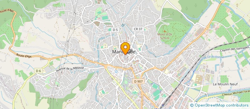 localisation de l'entreprise MONSIEUR MOULAY BELHASSAN à MANOSQUE