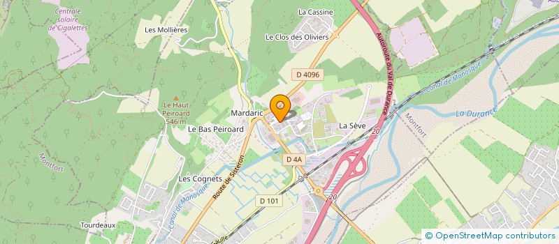 localisation de l'entreprise MONSIEUR MOULAY BELHASSAN  PEYRUIS