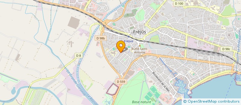 localisation de l'entreprise MONSIEUR MOULAY BENAMMOU à FREJUS