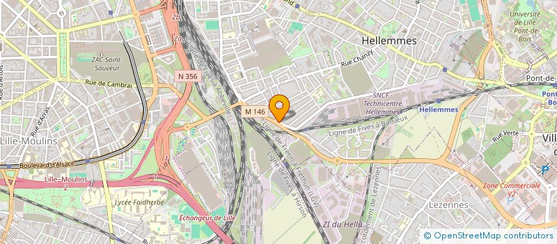localisation de l'entreprise MONSIEUR MOULAY BENCHIBOUN à LILLE
