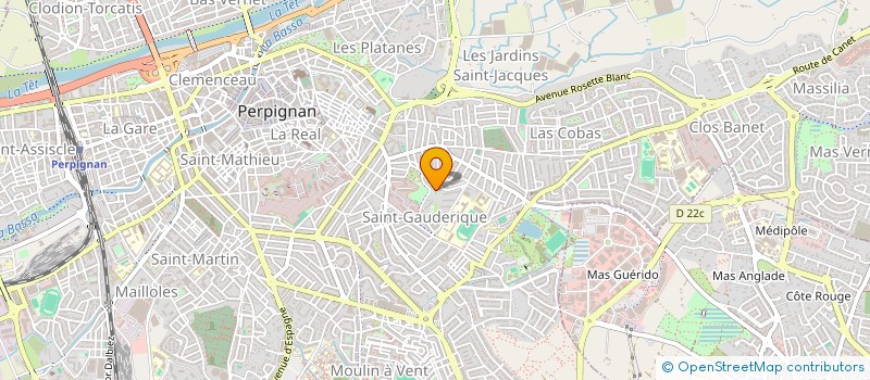 localisation de l'entreprise MONSIEUR MOULAY BLOUZA à PERPIGNAN