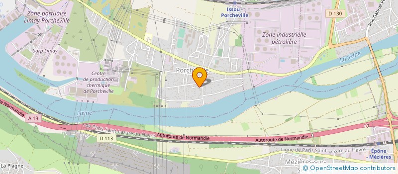 localisation de l'entreprise MONSIEUR MOULAY DAKALI  PORCHEVILLE