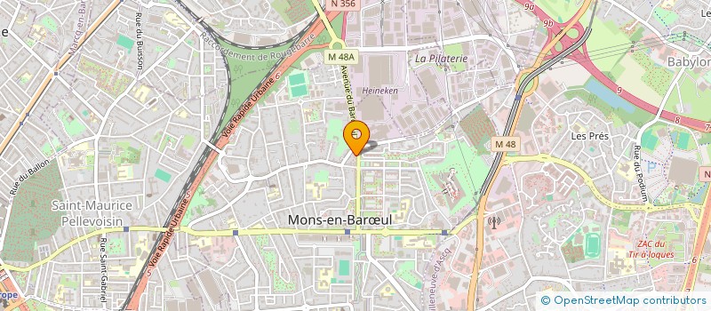 localisation de l'entreprise MONSIEUR MOULAY-DRISS HAFIDI  MONS-EN-BARUL