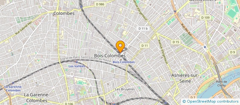 localisation de l'entreprise MONSIEUR MOULAY EL HASSA EL MAJIDI à BOIS-COLOMBES