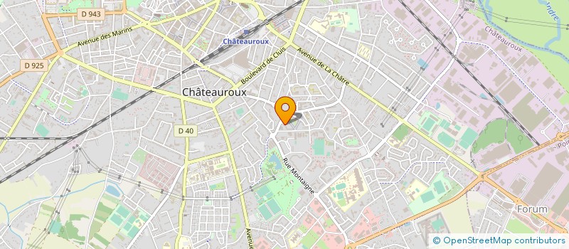localisation de l'entreprise MONSIEUR MOULAY EL MOSTAFA BELHASSAN à CHATEAUROUX