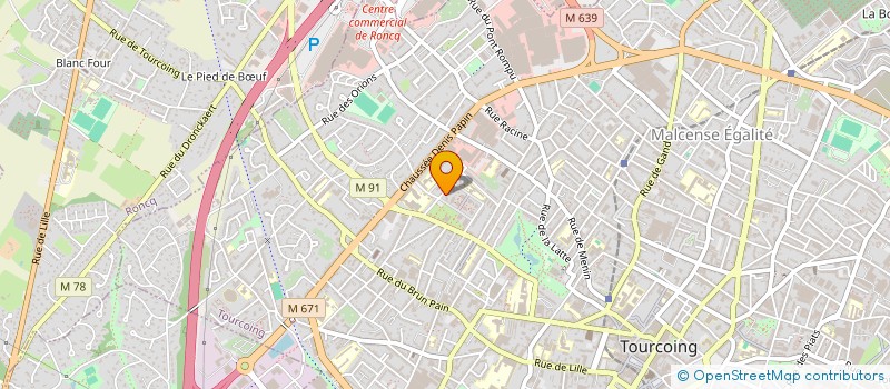 localisation de l'entreprise MONSIEUR MOULAY-GHAOUTI BENNABI  TOURCOING