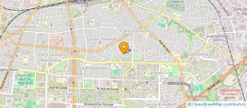 localisation de l'entreprise MONSIEUR MOULAY ISMAIL DAFALI  RENNES