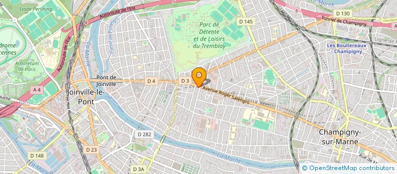 localisation de l'entreprise MONSIEUR MOULAY KARIM AFARRANE  CHAMPIGNY-SUR-MARNE