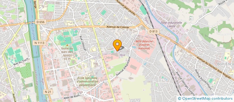 localisation de l'entreprise MONSIEUR MOULAY KHALID AHJAB  AGEN