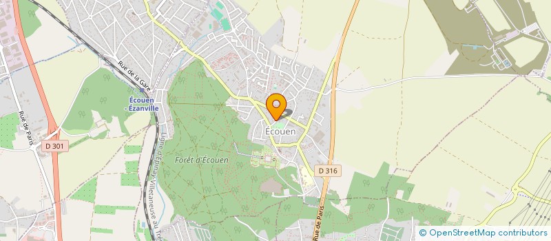 localisation de l'entreprise MONSIEUR MOULAY NAJIB BOUCETTA  ECOUEN