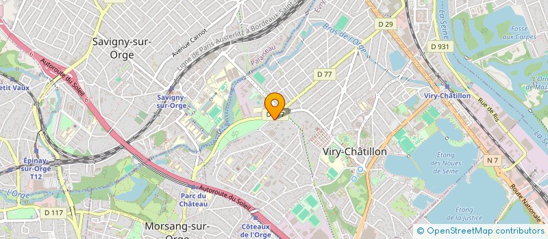 localisation de l'entreprise MONSIEUR MOULAY-RACHID EL AMRANI à VIRY-CHATILLON