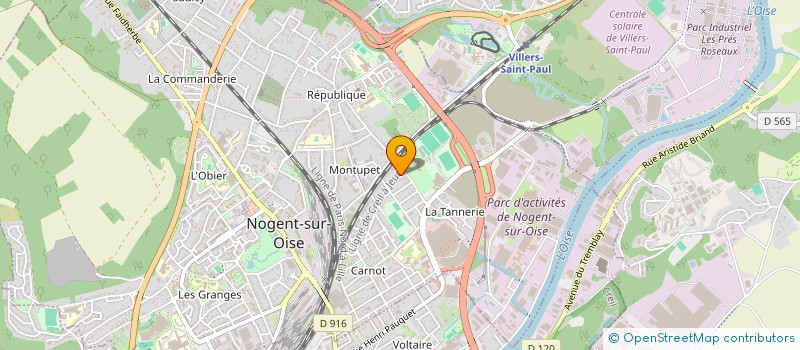 localisation de l'entreprise MONSIEUR MOULAY SAID BOUCETTA  NOGENT-SUR-OISE