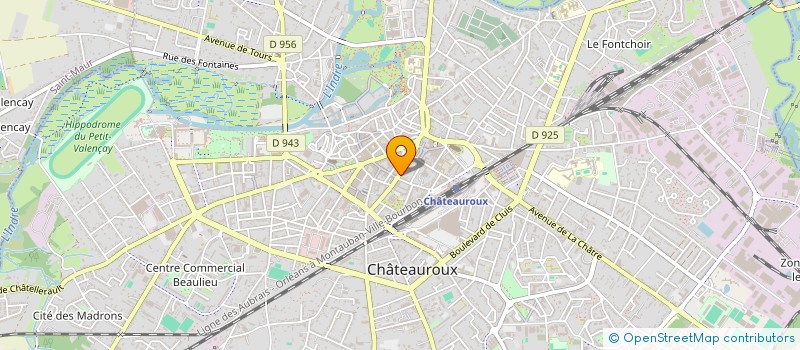 localisation de l'entreprise MONSIEUR MOULAY SMAIL MEKHLOUFI à CHATEAUROUX