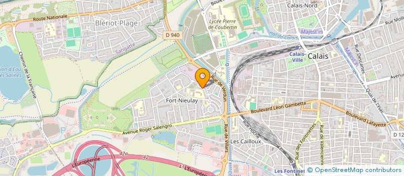 localisation de l'entreprise MONSIEUR MOULAY TAHIRI  CALAIS