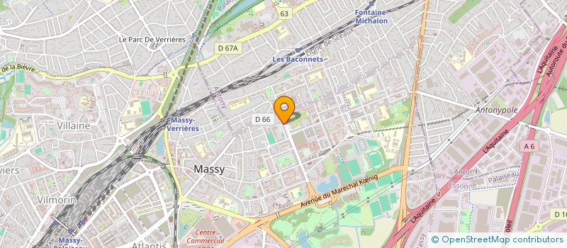 localisation de l'entreprise MONSIEUR MOULAYE AHIDARA à MASSY