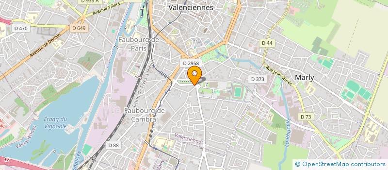 localisation de l'entreprise MONSIEUR MOULAYE BALDE à VALENCIENNES