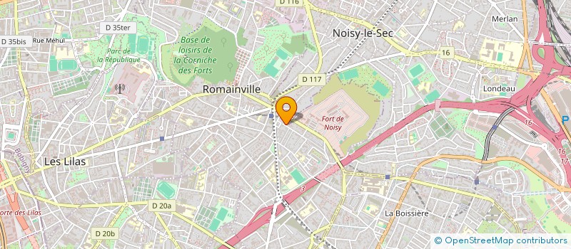 localisation de l'entreprise MONSIEUR MOULDI BEN SALEM à ROMAINVILLE