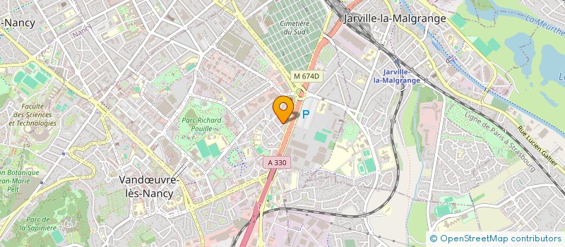 localisation de l'entreprise MONSIEUR MOULDI GUESSOUM  VANDUVRE-LES-NANCY