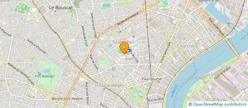 localisation de l'entreprise MONSIEUR MOULDI YACOUBI  BORDEAUX