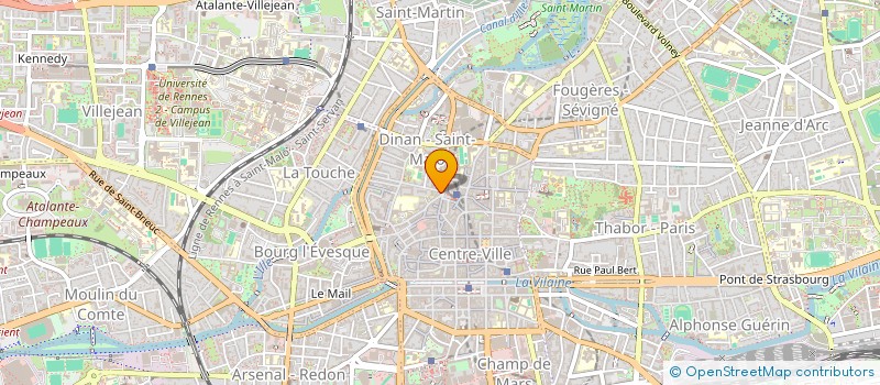 localisation de l'entreprise MONSIEUR MOULHAM ALDANI  RENNES