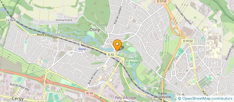 localisation de l'entreprise MONSIEUR MOULINARD REMY  OSNY