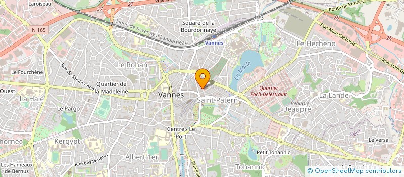 localisation de l'entreprise MONSIEUR MOULOUD ABDOUN à VANNES