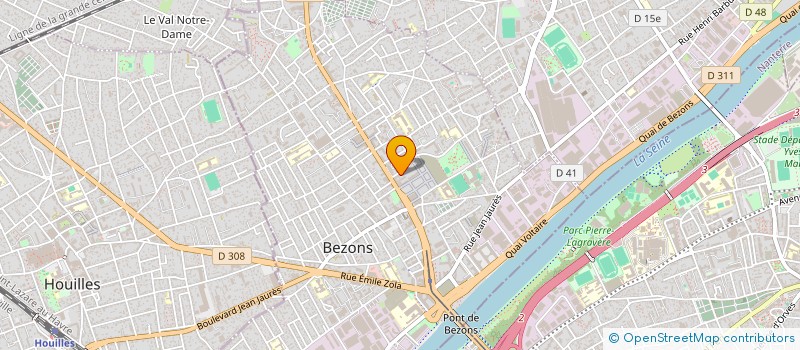 localisation de l'entreprise MONSIEUR MOULOUD AICHOUN à BEZONS