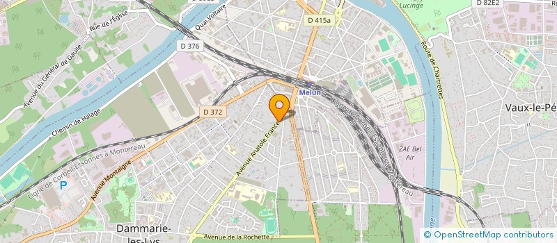 localisation de l'entreprise MONSIEUR MOULOUD AINAS  DAMMARIE-LES-LYS