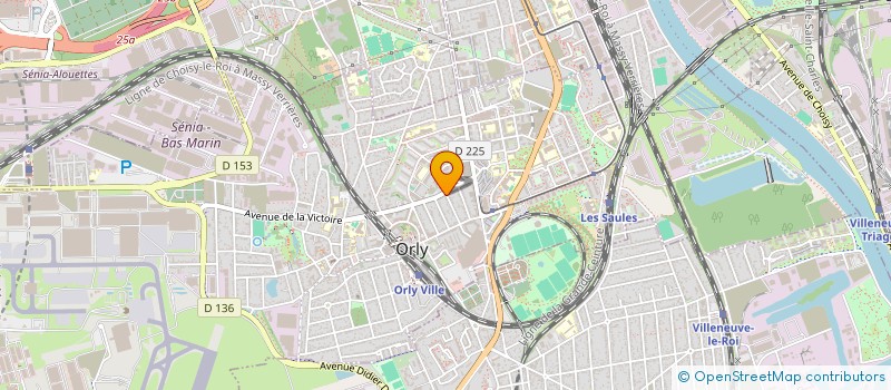 localisation de l'entreprise MONSIEUR MOULOUD ALLIOUI  ORLY