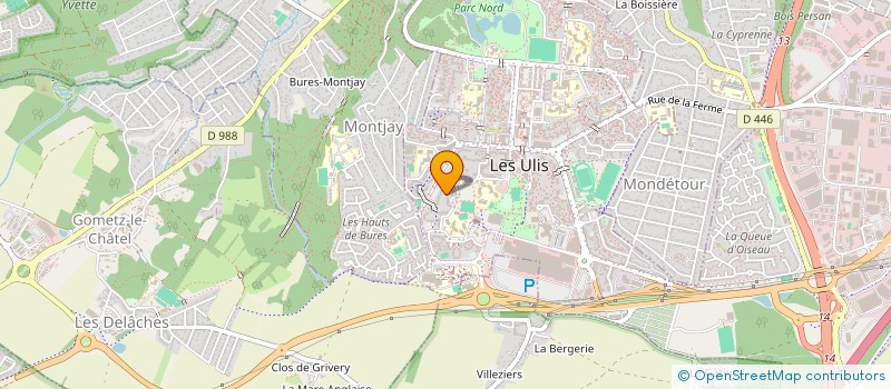 localisation de l'entreprise MONSIEUR MOULOUD AOUANI à LES ULIS