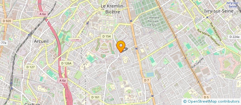 localisation de l'entreprise MONSIEUR MOULOUD AZMANE à VILLEJUIF